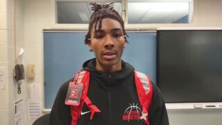 2024-02-03 Battle By The Bay Exclusive Interview With Elizabeth H.S. London Carson Scores A Game High 21pts In A Win Over Brooklyn Collegiate NY.